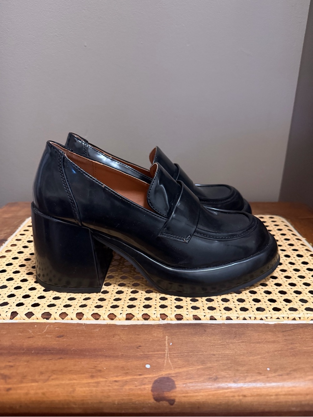 Madden Girl Platform Block Heel Loafer - Women
